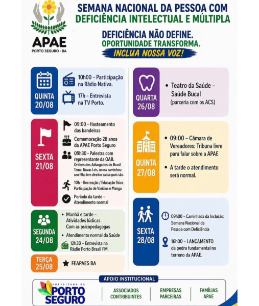 semanaPessoaDeficienciaAPAE