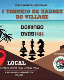 1º Torneio de Xadrez do Village editado